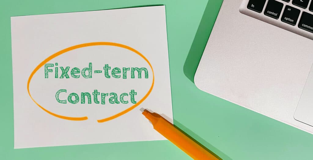 Getting a mortgage on fixed term contract