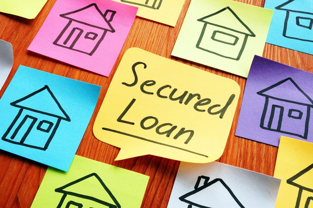 What is a secured loan?