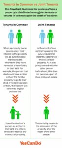 Tenants in Common vs Joint Tenants Infographic