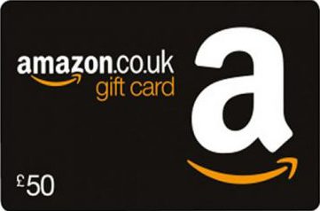 50 pound amazon gift-voucher for blue light card