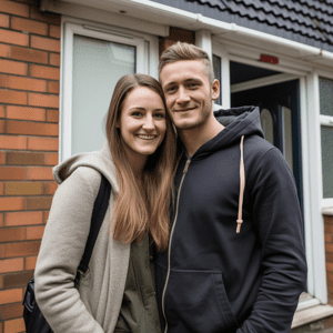 Sunderland Couple happy with their first home and mortgage